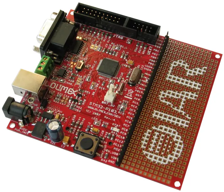 OLIMEX STM32 P107 Development Board Kits
