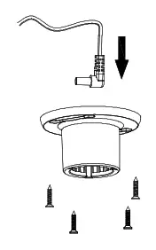 BXAROMA X-500 Ceiling Installation Scent Diffuser - installa