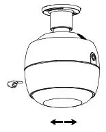 BXAROMA X-500 Ceiling Installation Scent Diffuser - power 1