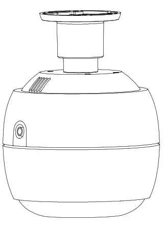 BXAROMA X-500 Ceiling Installation Scent Diffuser