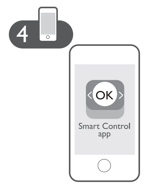Using your phone as remote control
(Smart Control)