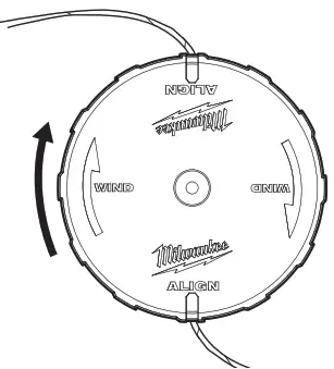 milwaukee 49-16-2717 M18 Fuel String Trimmer - tool1