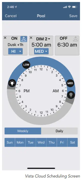 Vista Pro 0001 - 5462 LCS Lighting Control System - App1