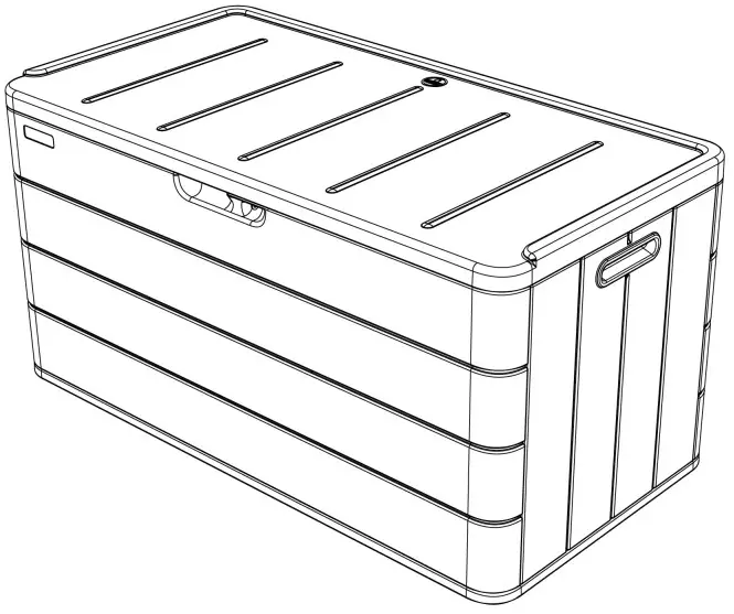 Kadehome GS08002 Small Single Cabinet