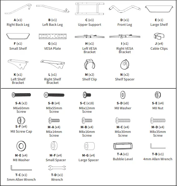 V-I-V-O-STAND-TV75BH-Black-Corner-TV-Stand-with-Dark-Walnut-Shelves-FIG-1