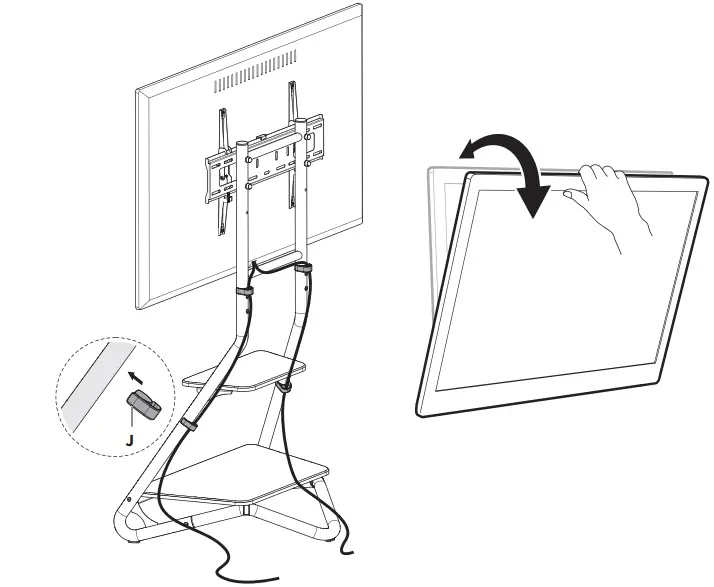 V-I-V-O-STAND-TV75BH-Black-Corner-TV-Stand-with-Dark-Walnut-Shelves-FIG-13