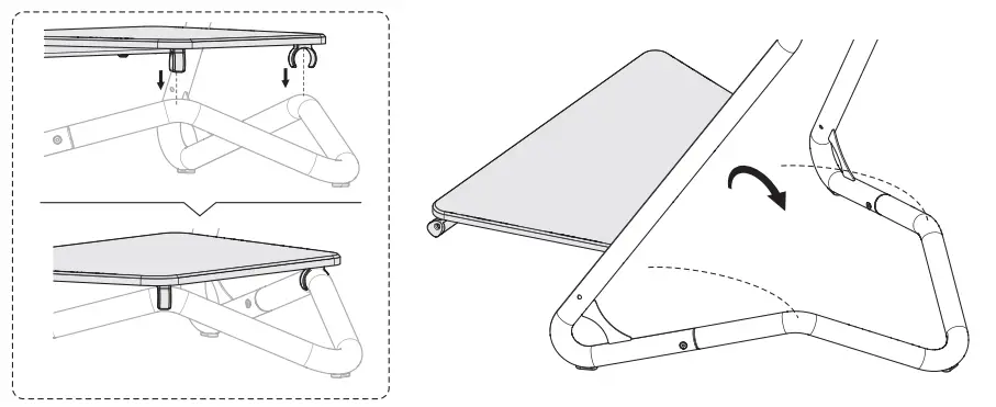 V-I-V-O-STAND-TV75BH-Black-Corner-TV-Stand-with-Dark-Walnut-Shelves-FIG-5