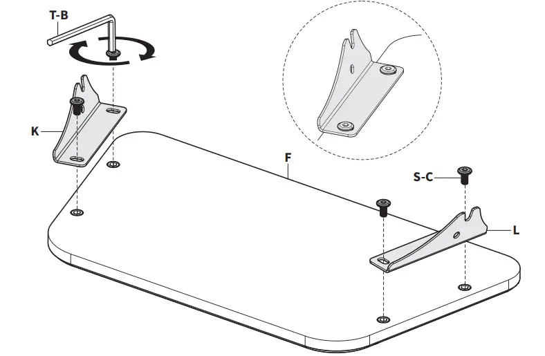V-I-V-O-STAND-TV75BH-Black-Corner-TV-Stand-with-Dark-Walnut-Shelves-FIG-7