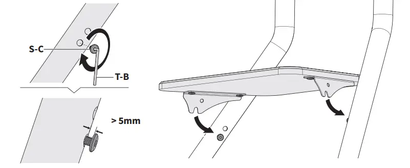 V-I-V-O-STAND-TV75BH-Black-Corner-TV-Stand-with-Dark-Walnut-Shelves-FIG-8