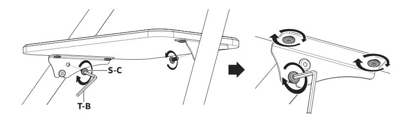 V-I-V-O-STAND-TV75BH-Black-Corner-TV-Stand-with-Dark-Walnut-Shelves-FIG-9