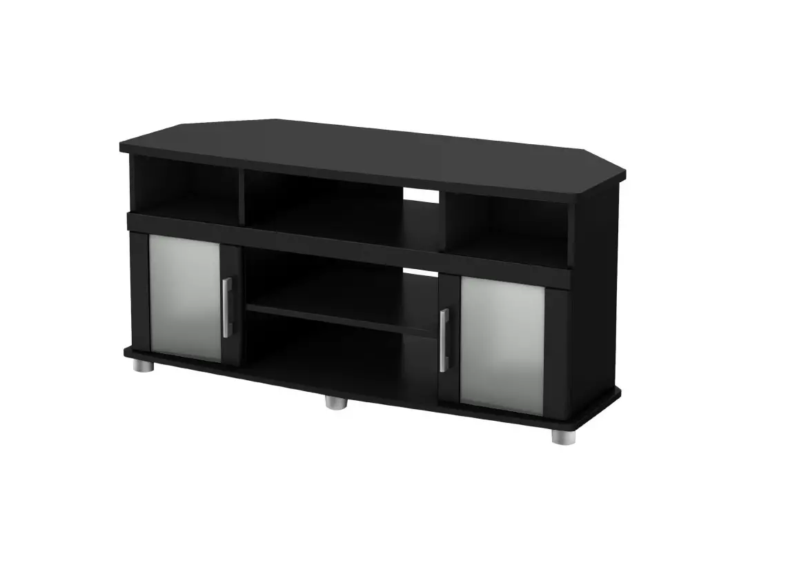 V I V O Stand-tv75bh Black Corner Tv Stand With Dark Walnut Shelves Instruction Manual V I V O Stand-tv75bh Black Corner Tv Stand With Dark Walnut Shelves Instruction Manual