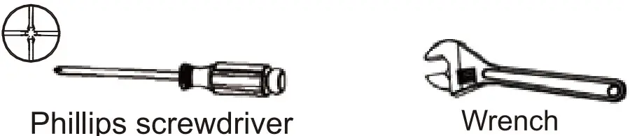 Royal Gourmet PD1203A 2 Burner Portable Gas Griddle - screwdriver or wrench