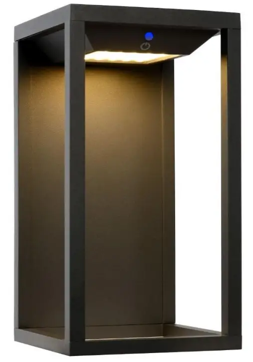 LUCIDE TENSO 27891 Modern Rectangle Aluminum Wall Light