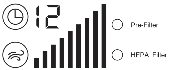 Hunter HPF500 ExtremeAir Bladeless Air Purifier Tower Fan - Operating 1