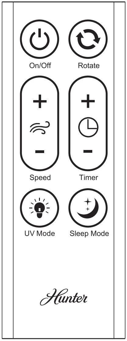 Hunter HPF500 ExtremeAir Bladeless Air Purifier Tower Fan - Operating 2
