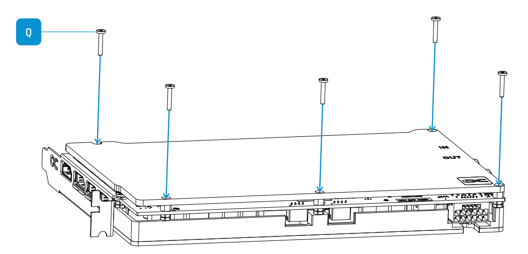 ALPHACOOL ES Geforce RTX 4090 with Backplate - Mount Backpalet