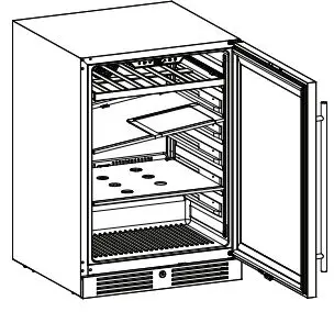 ZEPHYR-PRB24C01CPG-Presrv-Single-Zone-Panel-Ready-Beverage-Cooler-fig 19