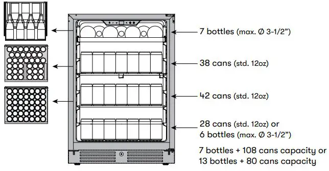 ZEPHYR-PRB24C01CPG-Presrv-Single-Zone-Panel-Ready-Beverage-Cooler-fig 2