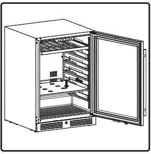 ZEPHYR-PRB24C01CPG-Presrv-Single-Zone-Panel-Ready-Beverage-Cooler-fig 23