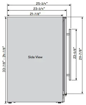 ZEPHYR-PRB24C01CPG-Presrv-Single-Zone-Panel-Ready-Beverage-Cooler-fig 6