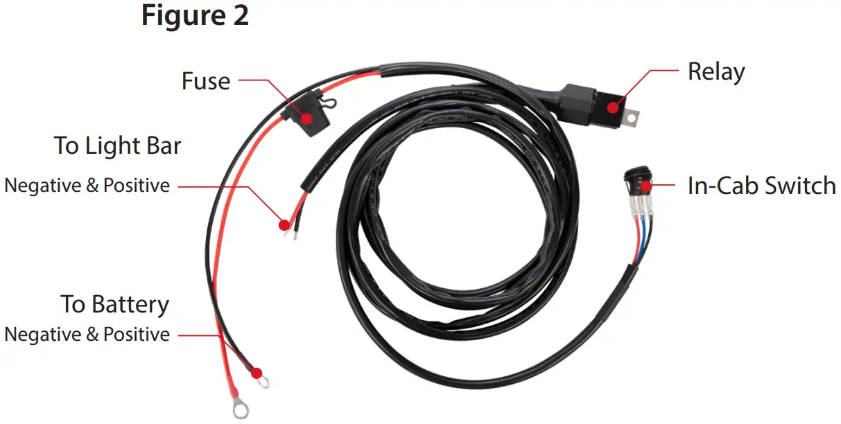 RIGID Rds Sr Series Pro Bar - WIRING