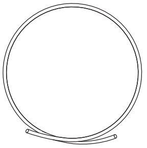 NAKANISHI EMSF 3060K Motor Spindle - Air Hose