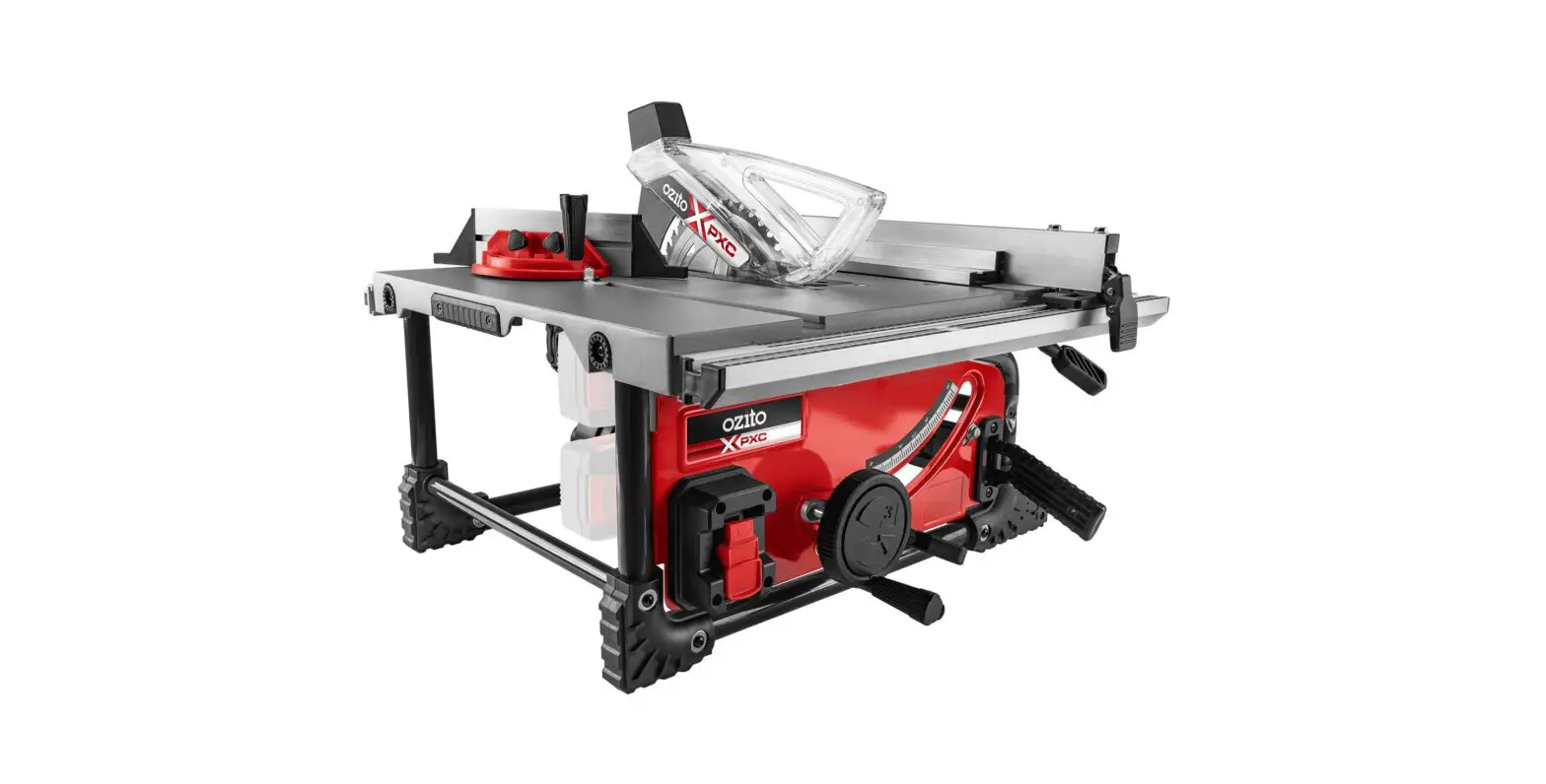 Ozito Pxtbss-036 2x18v 210mm Table Saw Instruction Manual