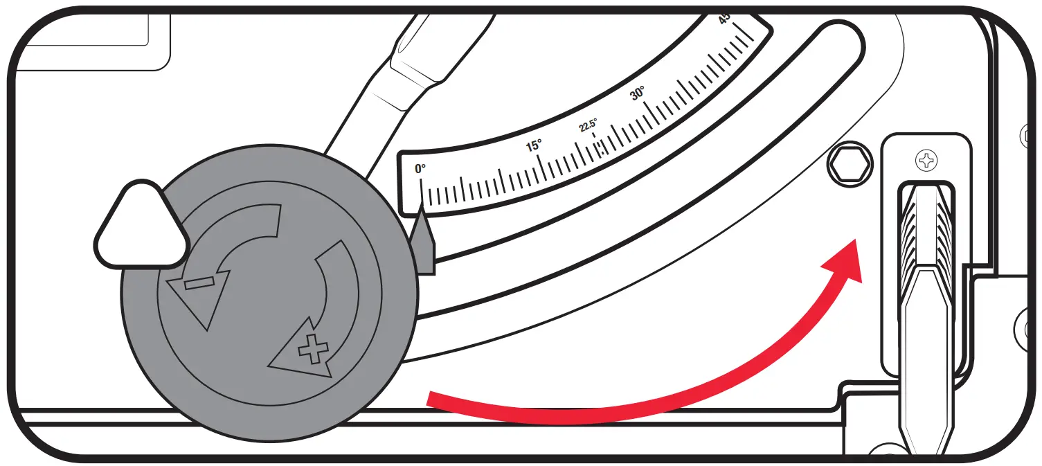 Setting The Bevel Angle