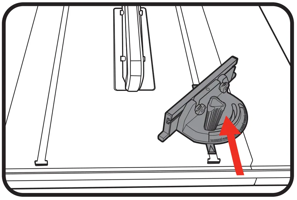 Using the Sliding Mitre Gauge