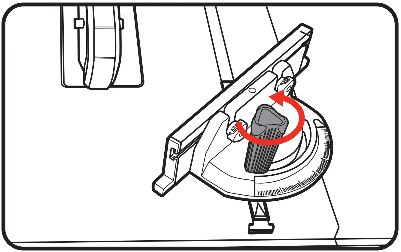 Using the Sliding Mitre Gauge