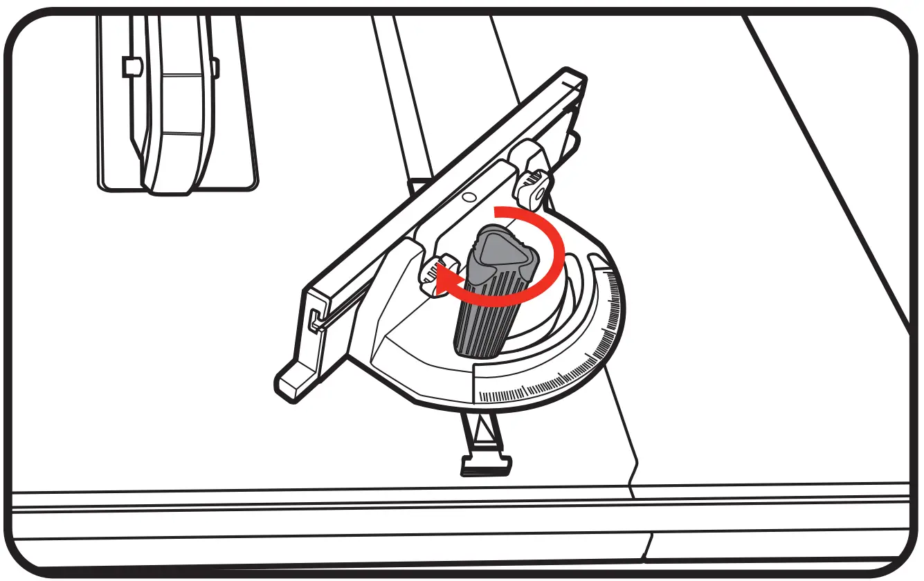 Using the Sliding Mitre Gauge