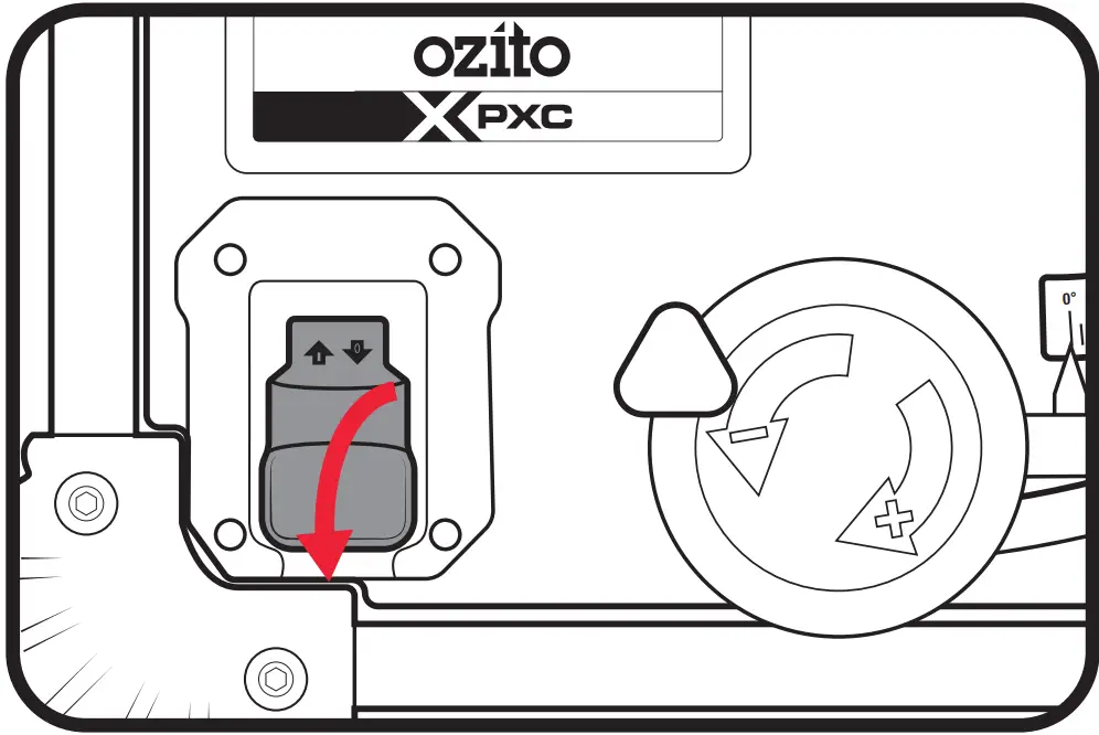 Switching The Saw On & Off