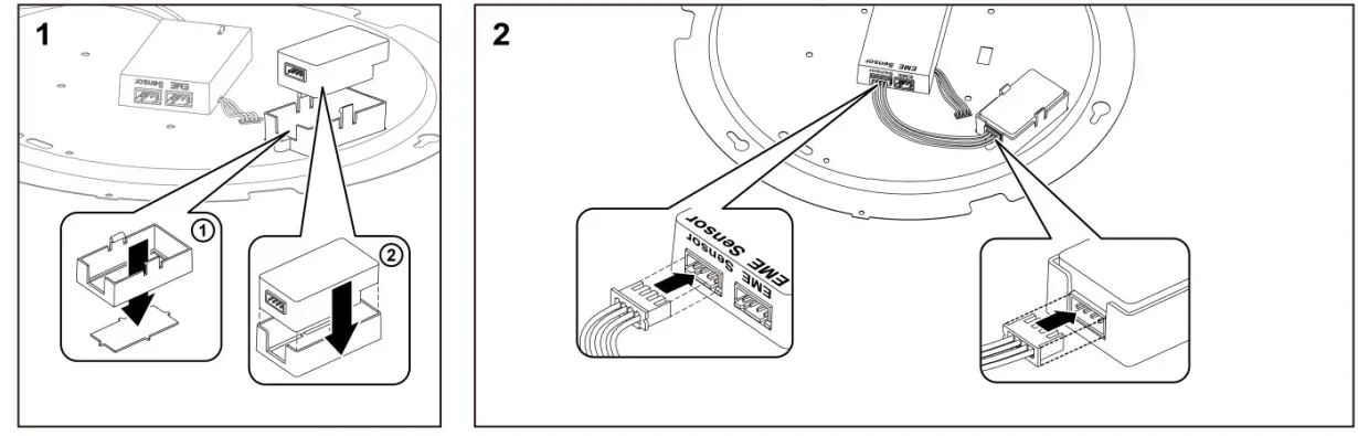 Kosnic POL15-SCT Polo Integrated LED Bulkhead with Emergency and Sensor Options - Fig4