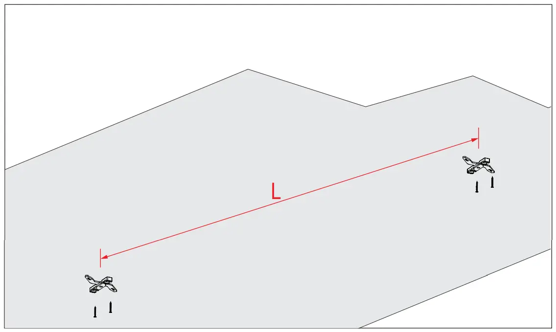 Surface Mounted: Chain GLM25 User Manual