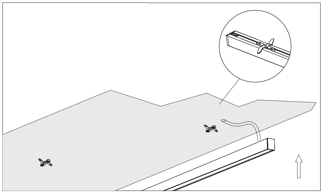 Surface Mounted: Chain GLM25 User Manual