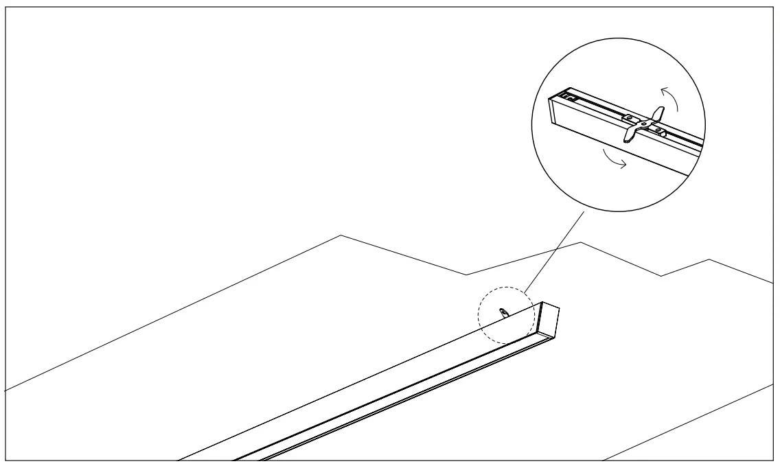 Surface Mounted: Chain GLM25 User Manual