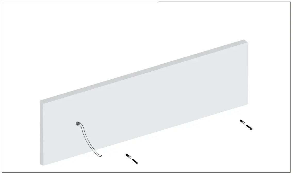 Wall Mounted: Chain GLC25 User Manual