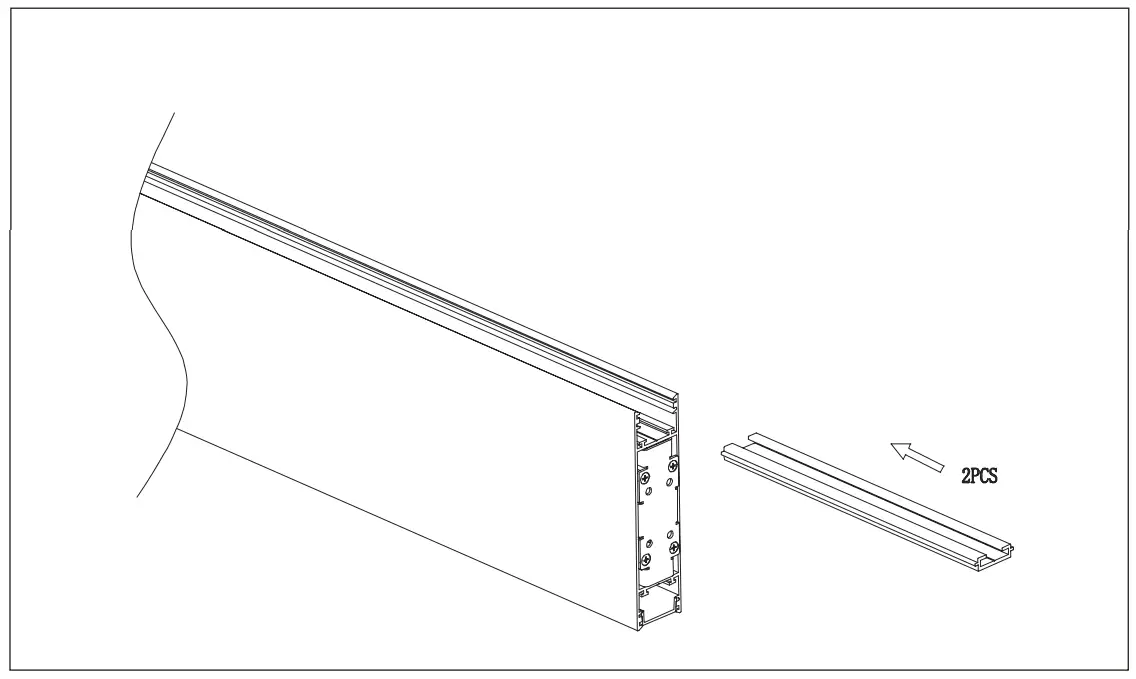 Surface Mounted: Chain GLH25 User Manual