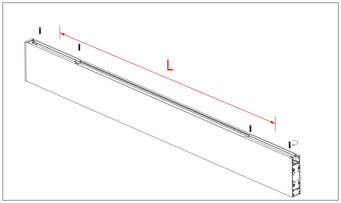 Surface Mounted: Chain GLH25 User Manual