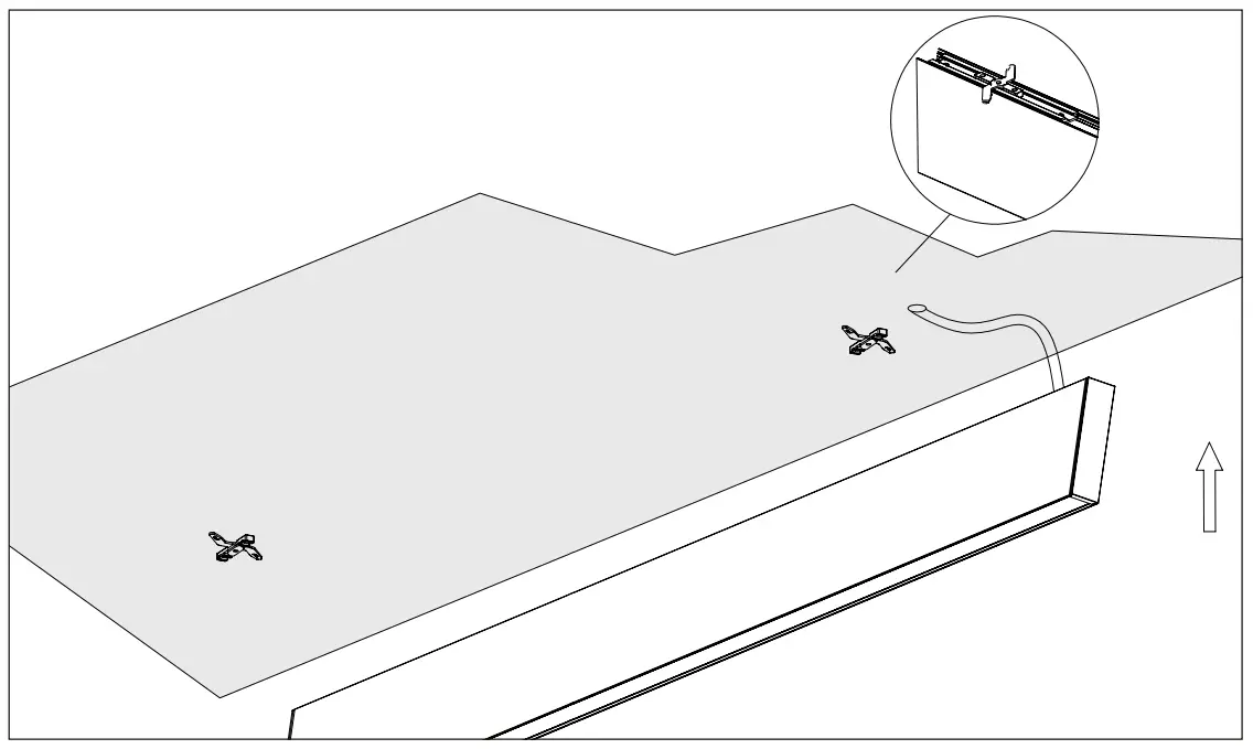 Surface Mounted: Chain GLH25 User Manual