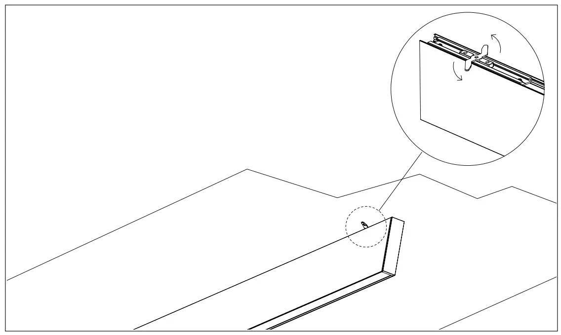 Surface Mounted: Chain GLH25 User Manual