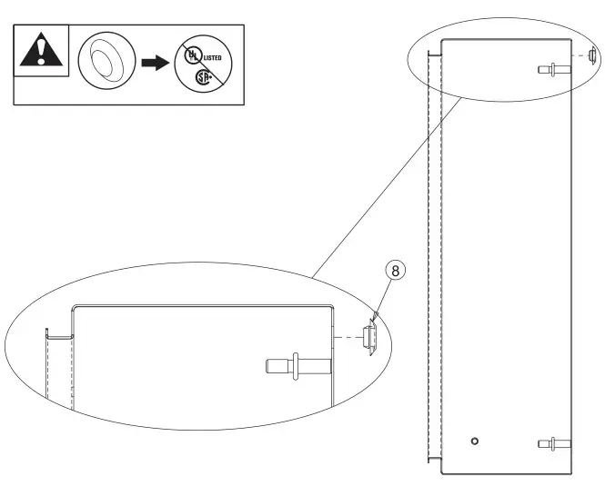 nVent HOFFMAN CDSC24268SS6 Wallmount Disconnect Enclosure - Installation 1