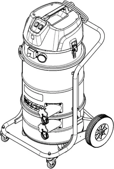 KARCHER IVM 4024-2 H ACD Industrial Vacuum Cleaner