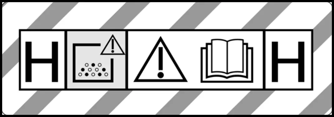 KARCHER IVM 4024-2 H - Symbols on the device 1