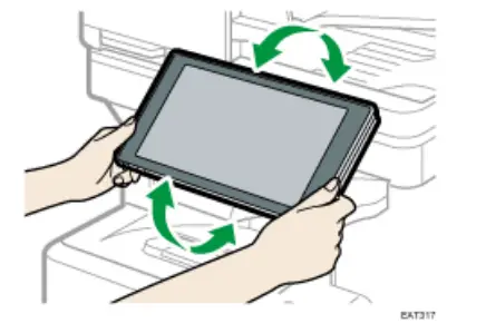RICOH IM 550 Series All In One Printer - visibility