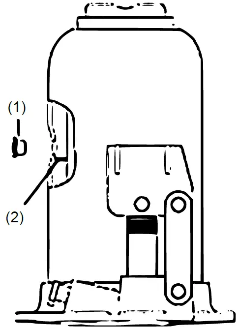 XPOtool 61329 Hydraulic Bottle Jack Car Van Vehicle Lift Garage 2