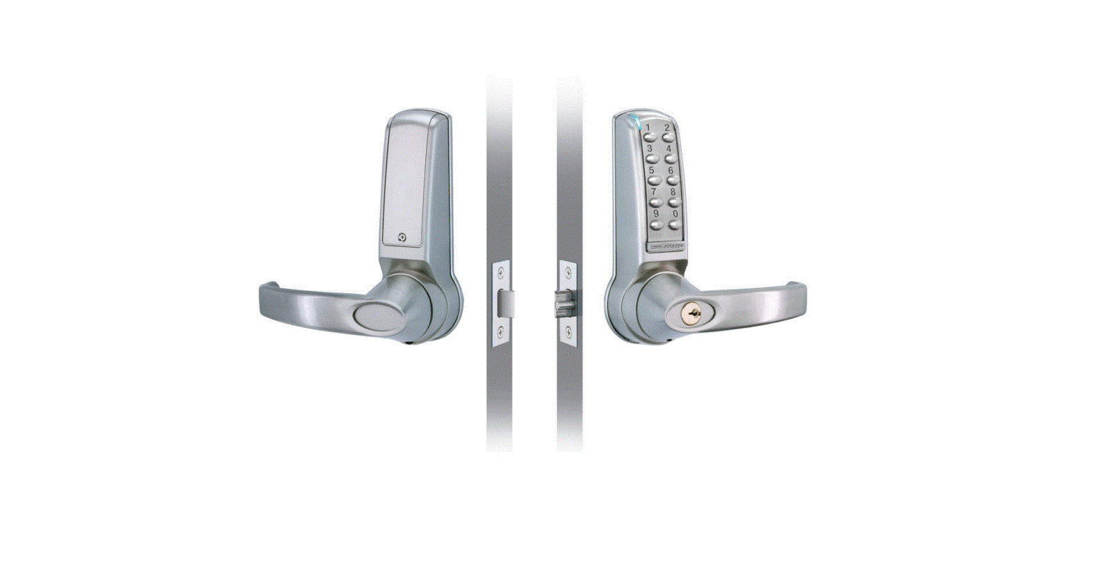 Codelocks Cl4000 Electronic Glass Door Lock Instruction Manual