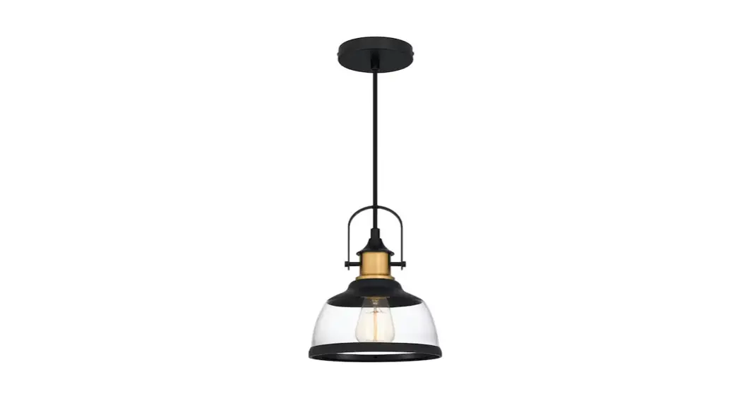 Quoizel Qpp5639c And Qpp5639mbk Warnock 1-light Matte Black Mini Pendant Installation Guide