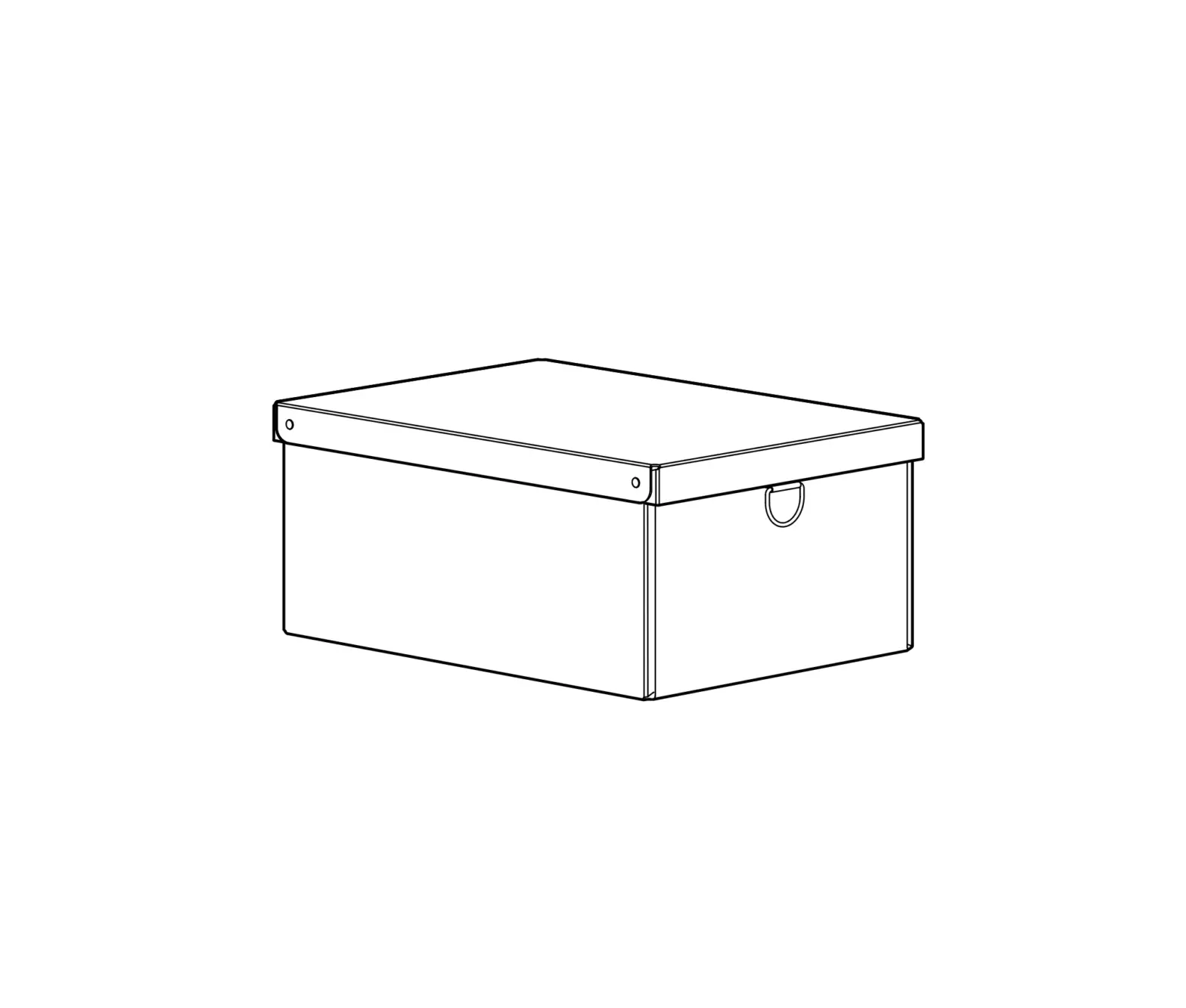 Ikea Nimm Storage Box With Lid Instruction Manual