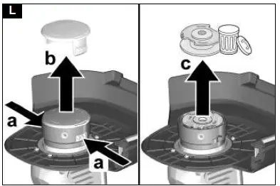 KARCHER-LTR-18-25-Battery-Set-Cordless-Grass-Trimmer-FIG-12